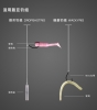 BKK Lure Hook 8006, Drop Shot Hook, Soft Worm Single Hook, Wacky Rig Hook, Noodle Worm, Barracuda, Bass, Mandarin Fish