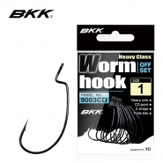 BKK Lure Fishing Hook Curved Shank Hook Texas Rig Soft Worm Hook Soft Bait Hook Wide Belly Narrow Belly 9003-CD Fishing Gear