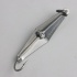 New single hook large iron sheet stainless steel iron plate hook large bow angle boat fishing deep sea fishing Big spoon fishing supplies