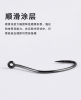 BKK Lure Hook 8006, Drop Shot Hook, Soft Worm Single Hook, Wacky Rig Hook, Noodle Worm, Barracuda, Bass, Mandarin Fish